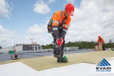 Katuste ehitus, soojustuskihi mehaaniline kinnitamine katuste soojustustöödel