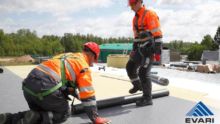 Plastrullmaterjali paigaldus PVC katus, plastrullmaterjali paigaldus katusekonstruktsiooni ehitamisel