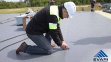 Proovitüki võtmine PVC katusekattest Proovitüki võtmine katusekattest