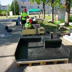 LAMEKATUSE VÕISTLUSALUS Baltroof 2014 Erglis, Lätimaal