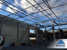 Baltflex AS katuse kandekonstruktsioon Harjumaal Peetri alevik, Läike tee 24
