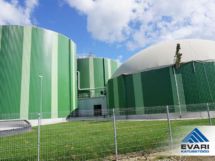 Tartu Biogaas OÜ Ilmatsalu biogaasijaama katusetööd Tartumaal