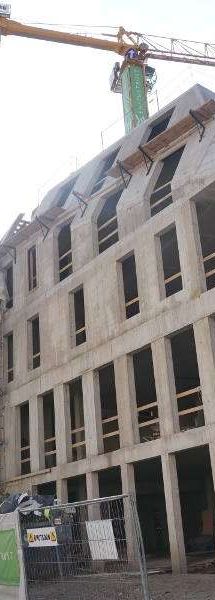Lamekatuste ehitustööd Tartus Ülikooli 14 hotellile Lydia