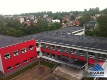 Lamekatuste renoveerimine Tartu Vene Lütsiumi lamekatuse renoveerimine ja vundamendi soojustamine