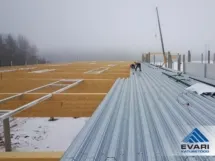 KANDEV PROFIILPLEKK Welement AS tootmishoone katuse kandev profiilplekk Tartus Klaasi 14