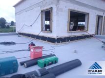 PVC kattega katusetööd