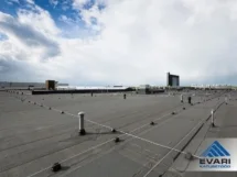 SBS LAMEKATUS SBS rullmaterjalist lamekatus Tartu südalinnas objektil Kvartal