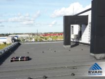 Tartu Vangla administratiivhoone katuse remont lamekatusetööd
