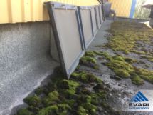 Enne renoveerimist Katus enne renoveerimist Türil