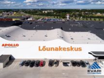 Soojustatud lamekatused Soojustatud lamekatused, Tartu Lõunakeskuse 10. etapp