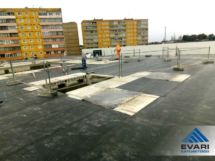 Tartu Tervisekeskuse katuse aurutõke Mõisavahe 34b
