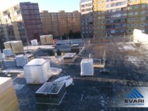 Tartu Tervisekeskuse katuse ehitustööd Tartus Mõisavahe 34b