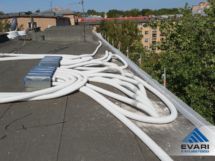 Ventilatsioonikanalid katusel Ventilatsioonikanalid katusel