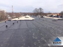 Telia Eesti AS büroohoone katuse paigaldus Tartus Vaba 54/Kuu 51