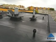 VENTILATSIOONIKORSTNAD Ventilatsioonikorstnad katusel Katuse renoveerimistööd Tartus Kaunase puiestee 45