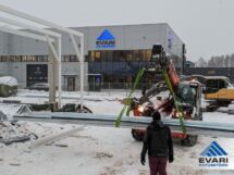 PVC katuse ehitamine. UPS Kuller Tartu, EKLT OÜ katuse ehitus