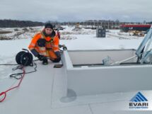 PVC katusekatte paigaldus. Tootmishoonete katuste ehitustööd Tartumaal