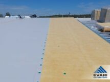 PVC katuse ehitamine. AS Rõngu Mahl lamekatusetööd Tartumaal