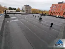 KATUSE EHITUS Ihaste tee 2 B,C,D,E Tartu kortermaja katuse ehitus