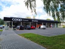 Maarjamõisa Coop katuse ehitus Tartus